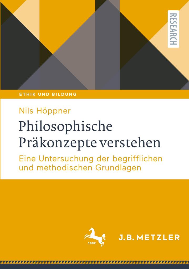 Produktbild: Philosophische Präkonzepte verstehen | Nils Höppner