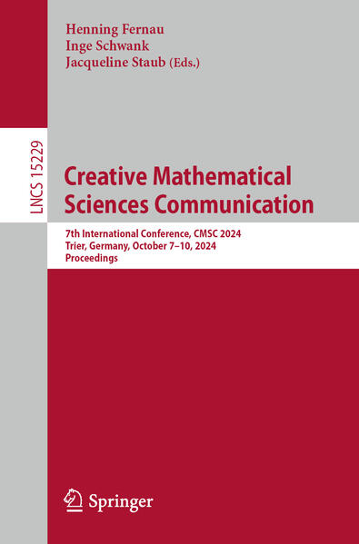 Produktbild: Creative Mathematical Sciences Communication