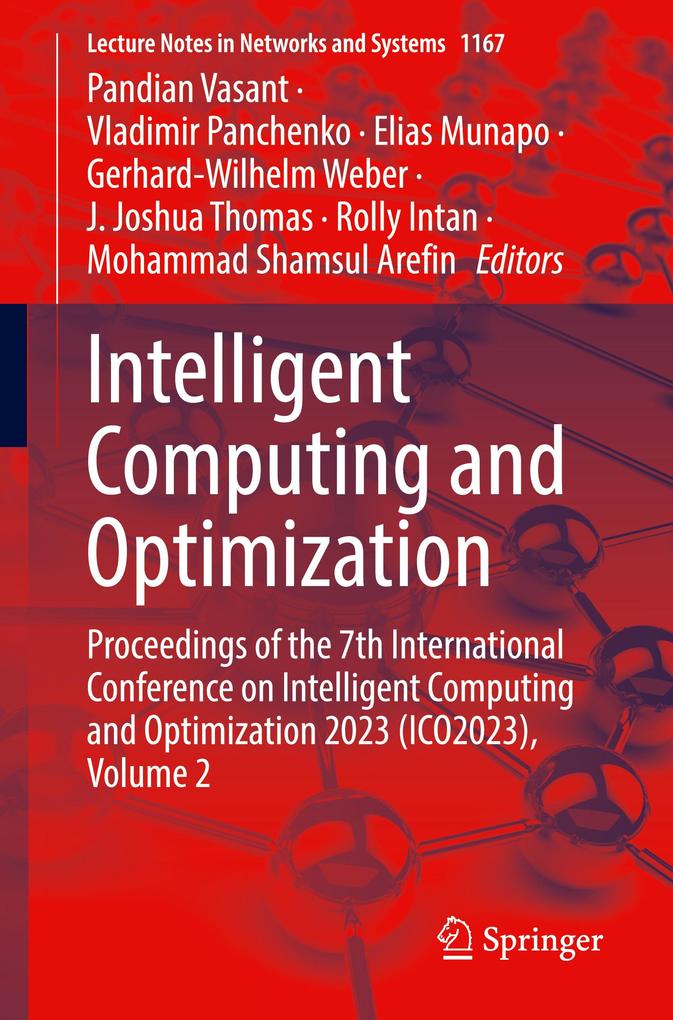 Produktbild: Intelligent Computing and Optimization