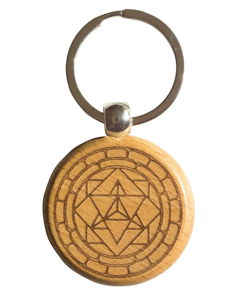 Produktbild: Schlüsselanhänger "Merkabah"