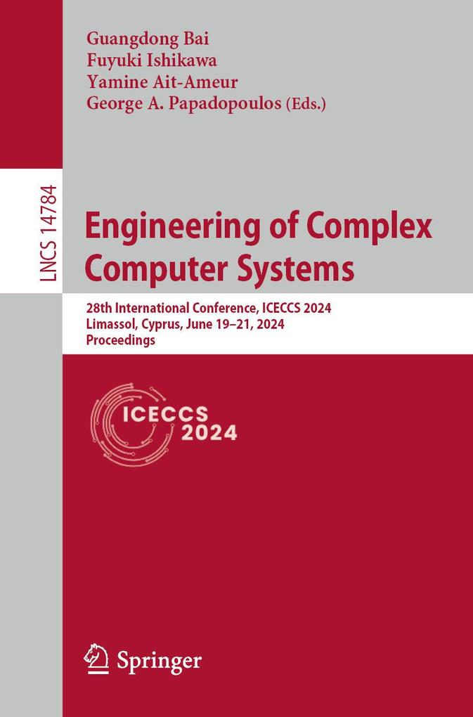 Produktbild: Engineering of Complex Computer Systems