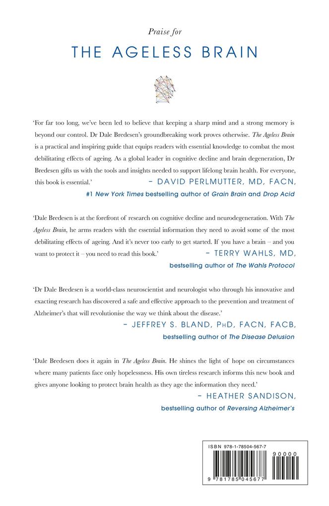Weitere Ansicht: The Ageless Brain | Dale Bredesen