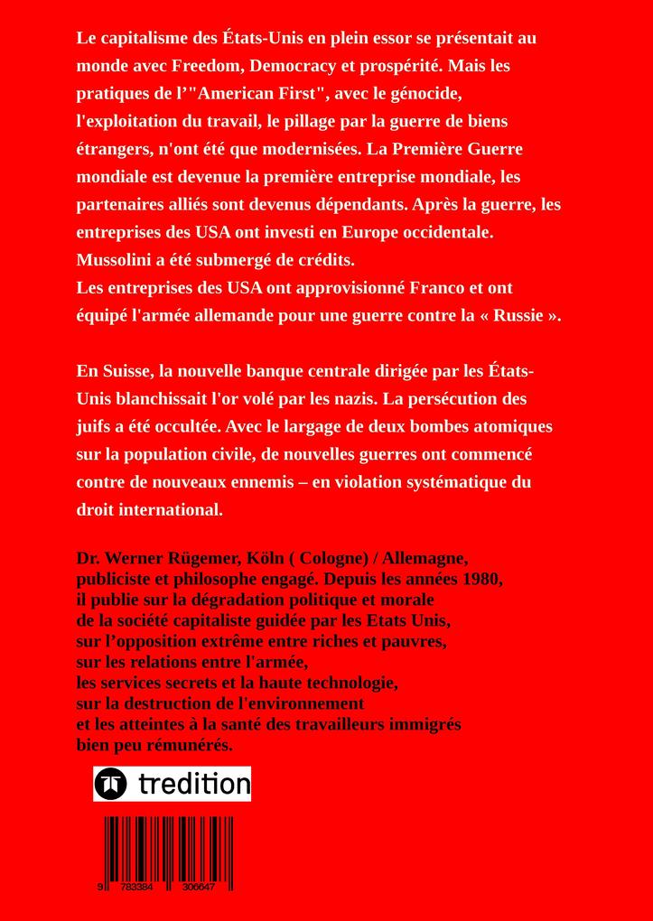 Weitere Ansicht: Werner Rügemer Amitié fatale | Werner Ruegemer