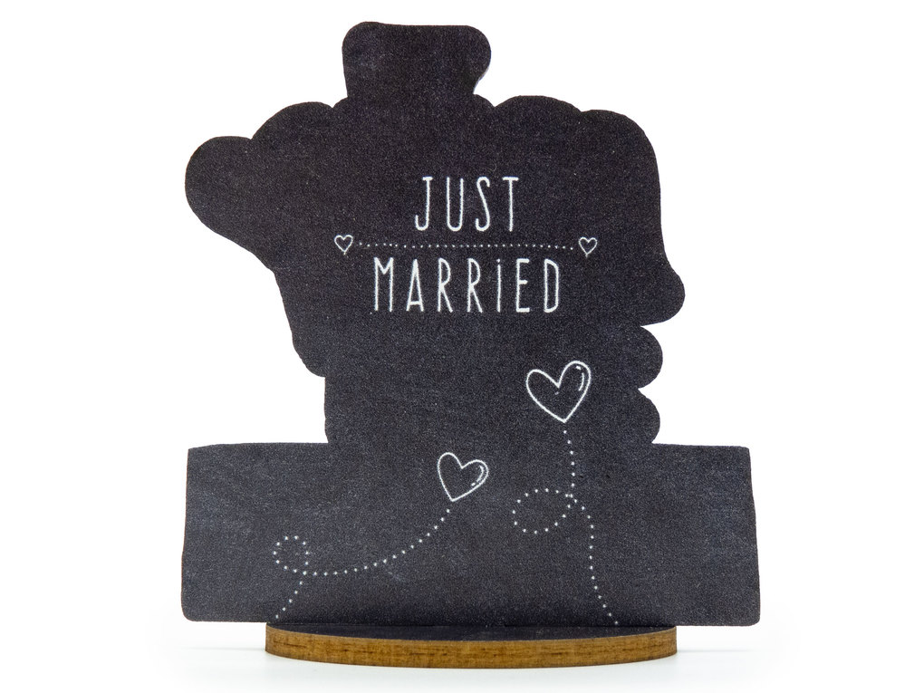 Weitere Ansicht: familiawedding 10 Tischkarten zur Hochzeit black doodle Paar-Design