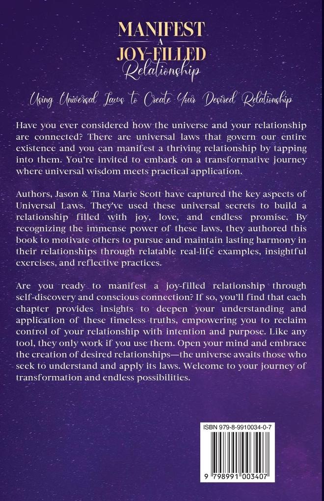Weitere Ansicht: Manifest A Joy Filled Relationship | Jason Scott, Tina Marie Scott