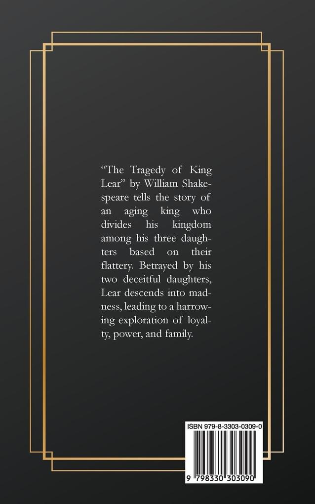 Weitere Ansicht: The Tragedy of King Lear | William Shakepeare