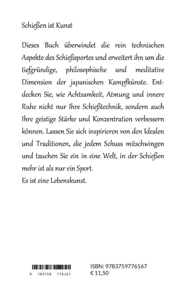 Weitere Ansicht: Von der Kunst des Schießens | Christin Fank
