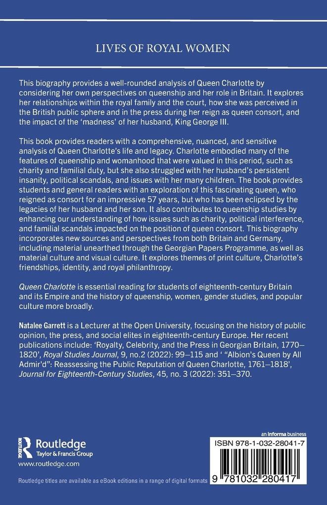 Weitere Ansicht: Queen Charlotte | Natalee Garrett