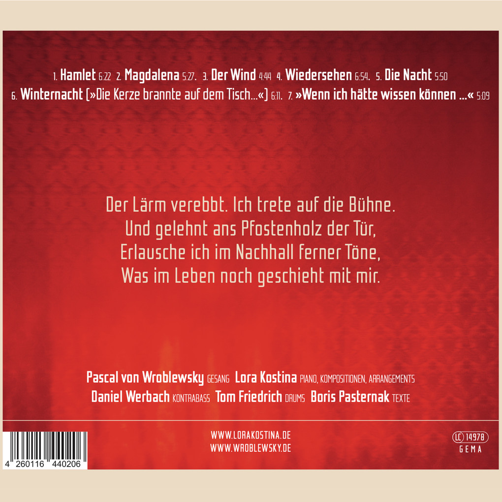 Weitere Ansicht: PASTERNAK