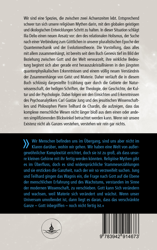 Weitere Ansicht: Der unfertige Gott | Ilia Delio, Pierre Teilhard De Chardin, Carl Gustav Jung