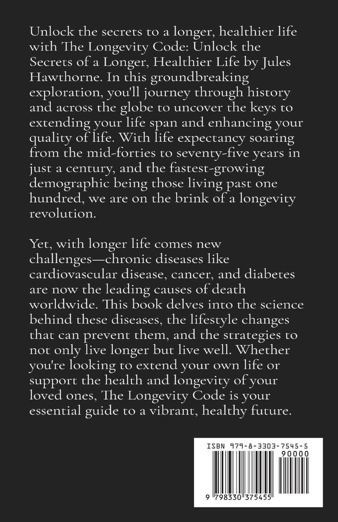 Weitere Ansicht: The Longevity Code | Jules Hawthorne