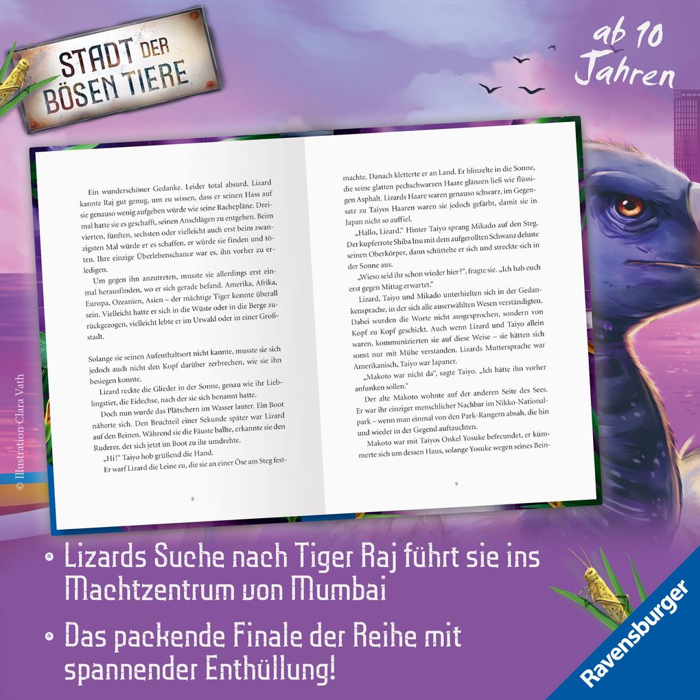 Weitere Ansicht: Stadt der bösen Tiere, Band 4 - Die Rache | Gina Mayer
