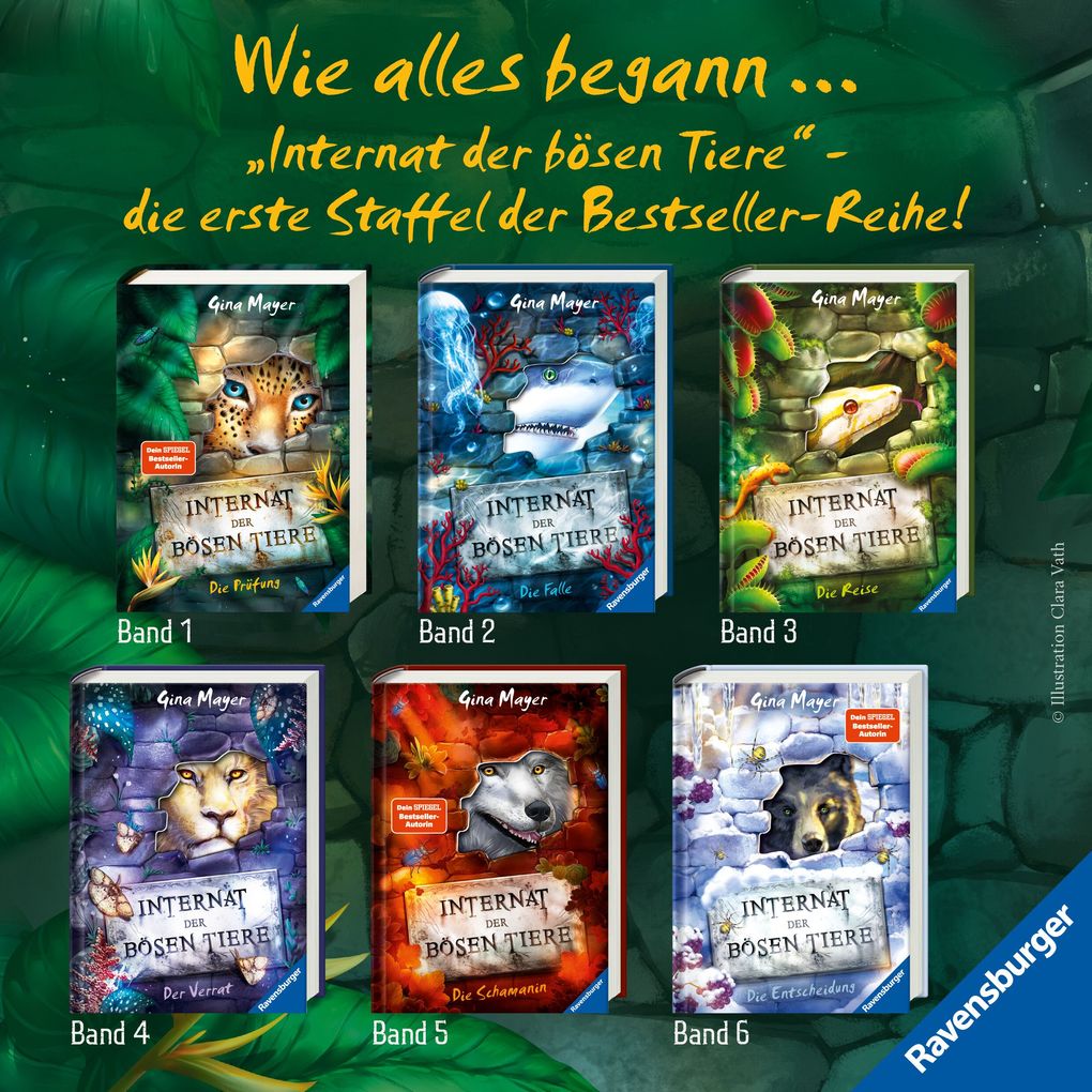 Weitere Ansicht: Stadt der bösen Tiere, Band 4 - Die Rache | Gina Mayer