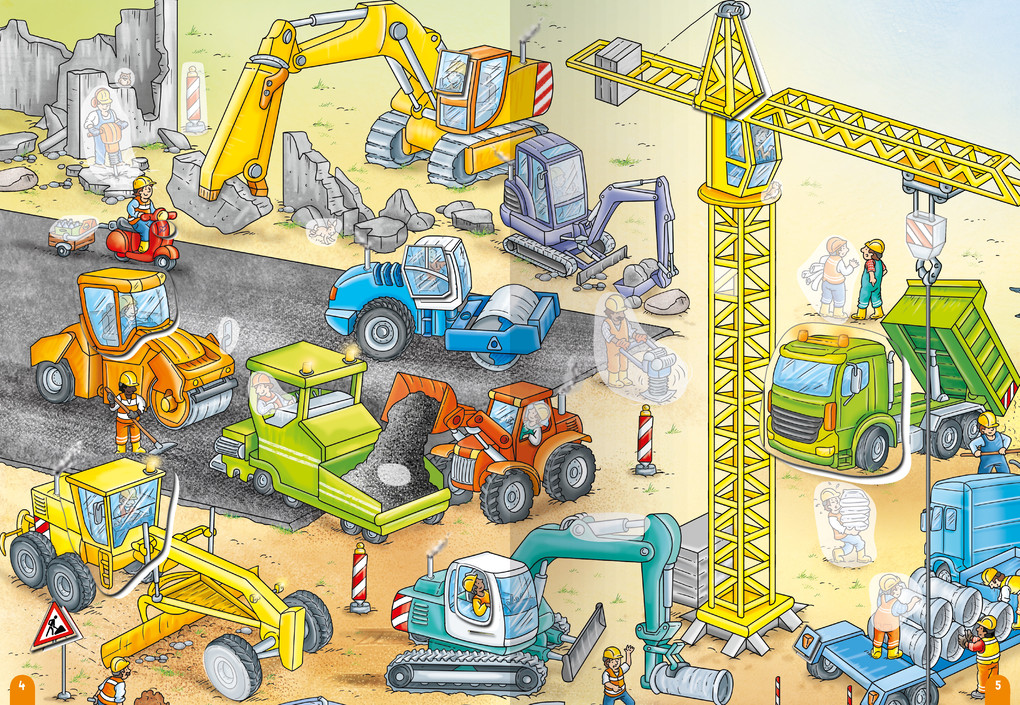 Weitere Ansicht: Wimmeln, Rätseln, Stickern: Fahrzeuge