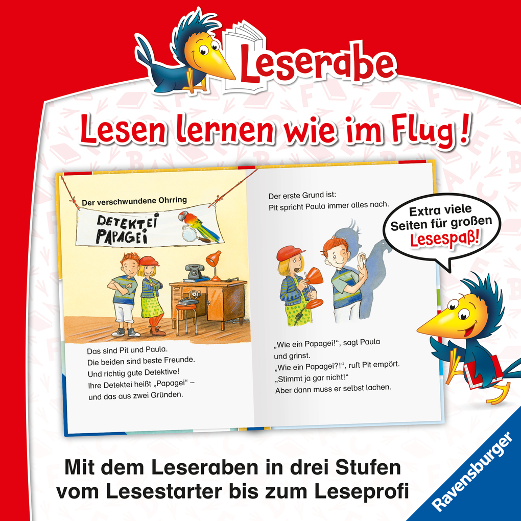 Weitere Ansicht: Leserabe Sonderausgaben - Abenteuerliche Erstlesegeschichten von Detektiven und Schulfreunden | Katja Reider, Katja Uebe