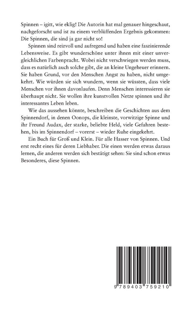 Weitere Ansicht: Oonops & Audax | Katharina Kröll