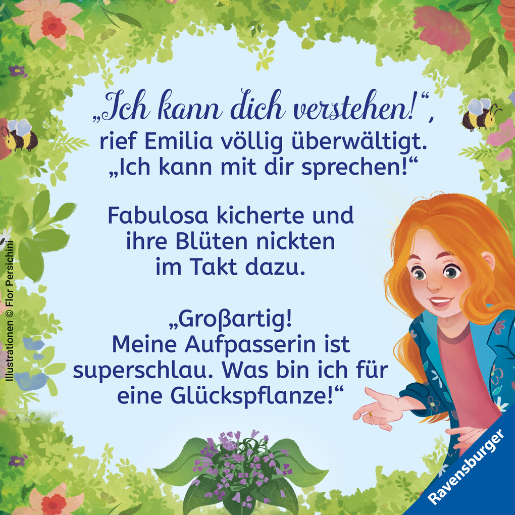 Weitere Ansicht: Emilia Blumenherz, Band 1 - Das geheime Pflanzeninternat | Usch Luhn