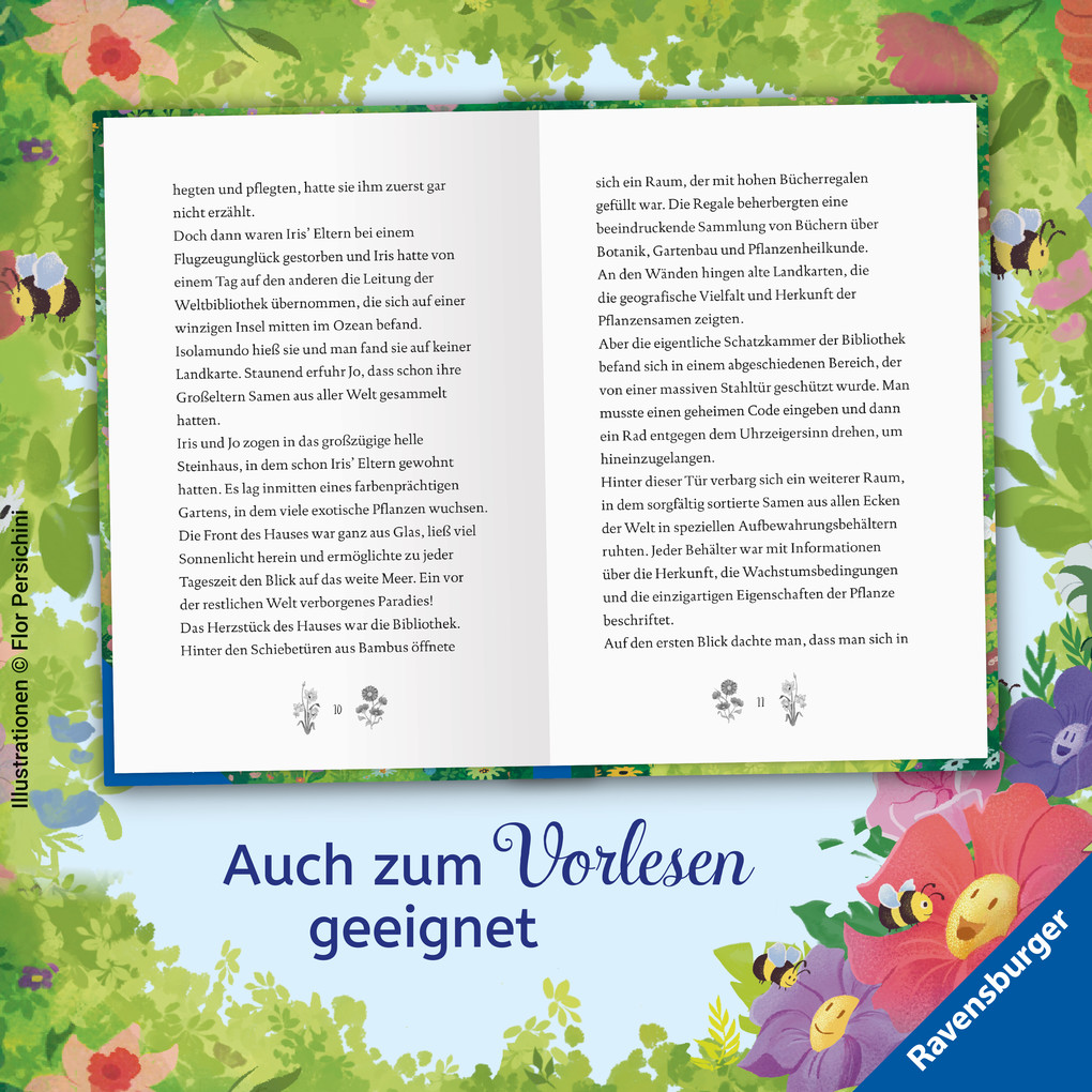 Weitere Ansicht: Emilia Blumenherz, Band 1 - Das geheime Pflanzeninternat | Usch Luhn