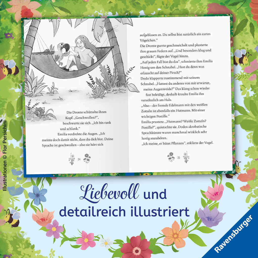 Weitere Ansicht: Emilia Blumenherz, Band 1 - Das geheime Pflanzeninternat | Usch Luhn