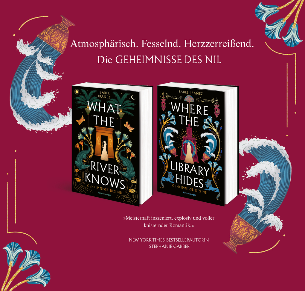 Weitere Ansicht: Geheimnisse des Nil, Band 2 - Where the Library Hides | Isabel Ibañez