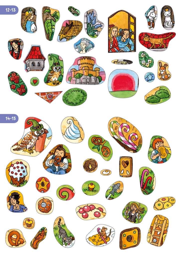 Weitere Ansicht: Wimmeln, Rätseln, Stickern: Märchen