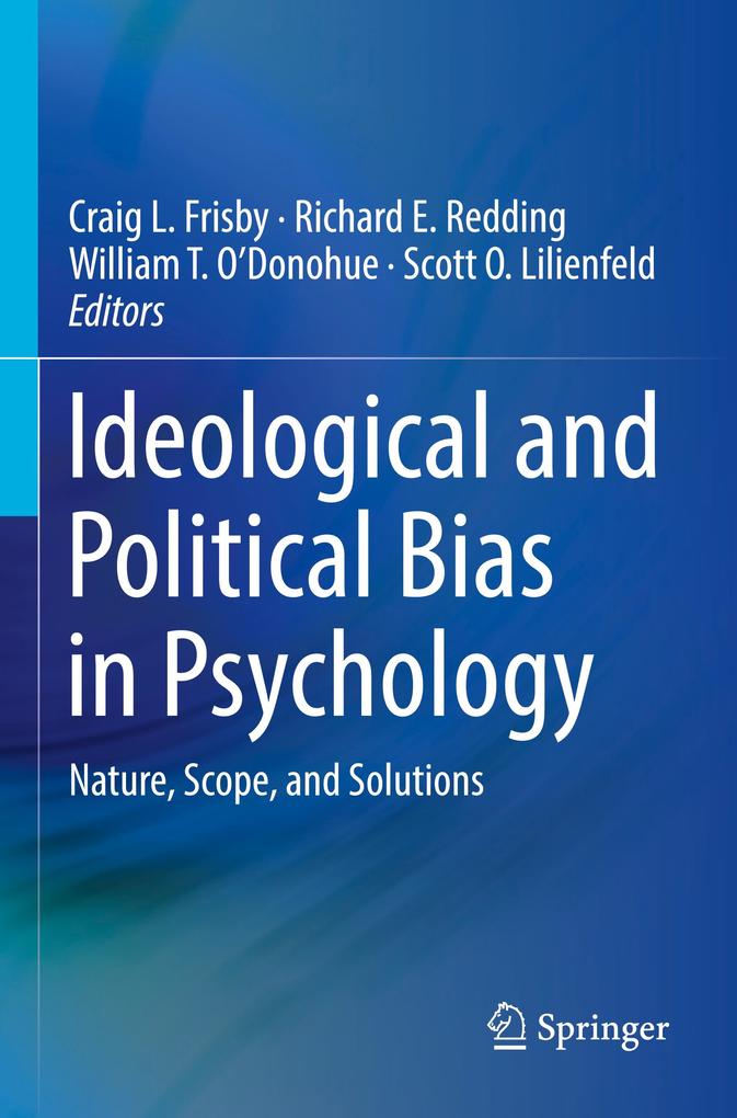 Produktbild: Ideological and Political Bias in Psychology