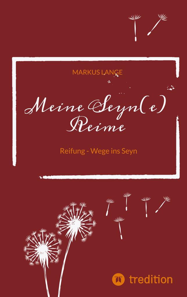 Produktbild: Meine Seyn(e) Reime | Markus Lange