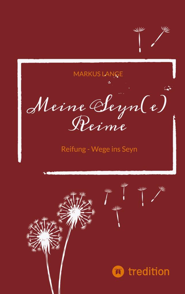 Produktbild: Meine Seyn(e) Reime | Markus Lange