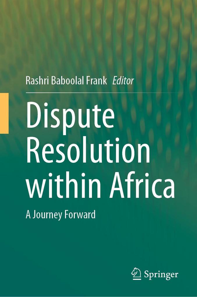Produktbild: Dispute Resolution within Africa