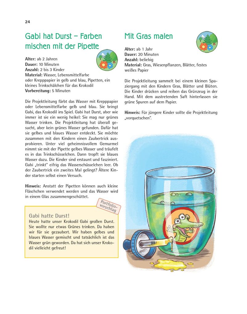 Weitere Ansicht: Mini-Projekte für Krippenkinder | Johanna Friedl