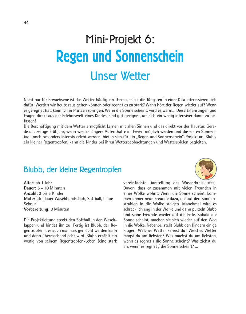 Weitere Ansicht: Mini-Projekte für Krippenkinder | Johanna Friedl