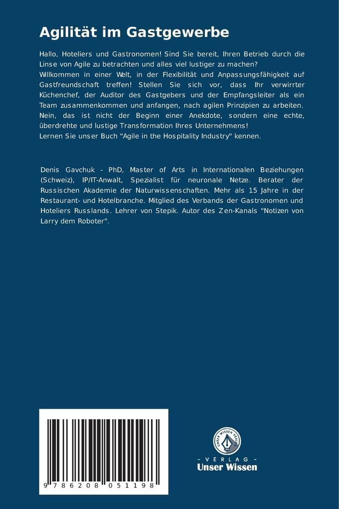 Weitere Ansicht: Agilität im Gastgewerbe | Denis Gavchuk