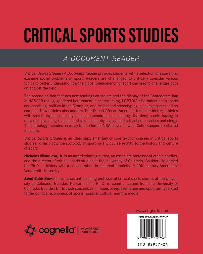 Weitere Ansicht: Critical Sports Studies