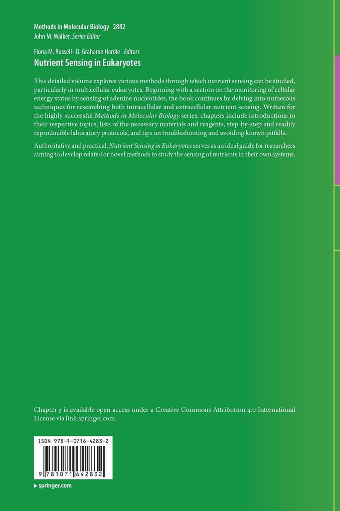 Weitere Ansicht: Nutrient Sensing in Eukaryotes