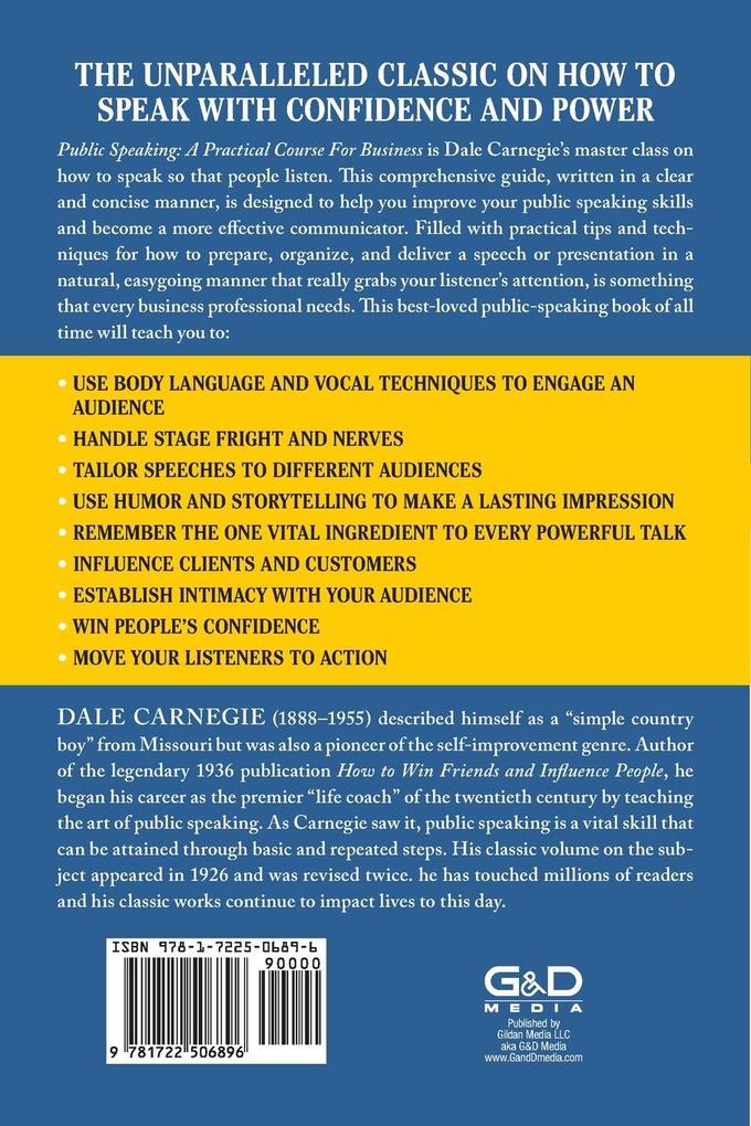 Weitere Ansicht: Dale Carnegie's Public Speaking | Dale Carnegie