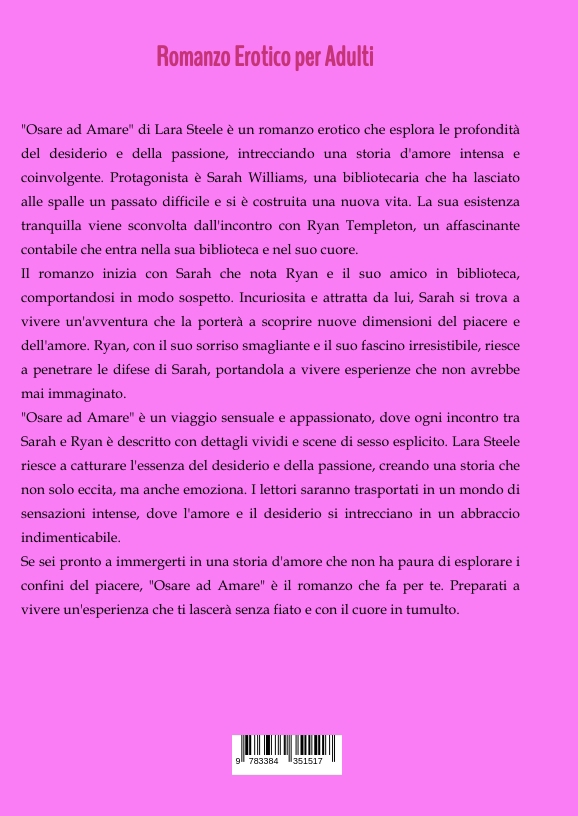 Weitere Ansicht: Osare ad Amare | Lara Steele