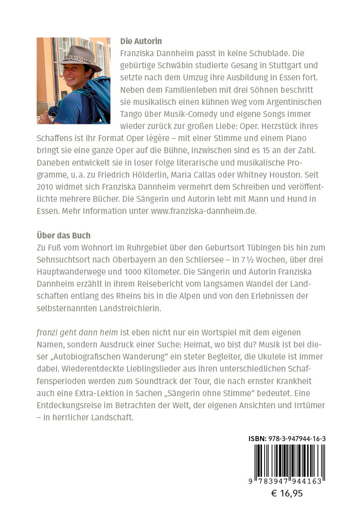 Weitere Ansicht: franzi geht dann heim | Franziska Dannheim