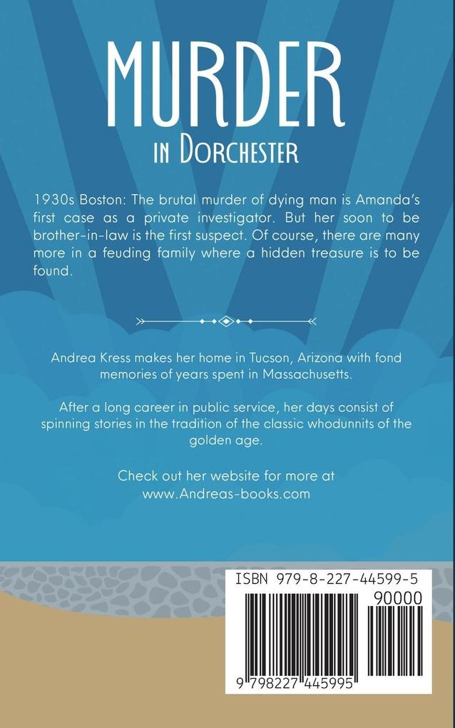 Weitere Ansicht: Murder in Dorchester | Andrea Kress