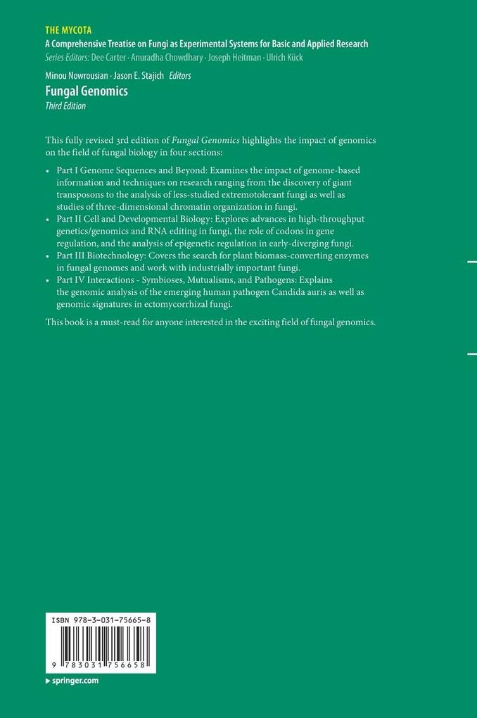 Weitere Ansicht: Fungal Genomics