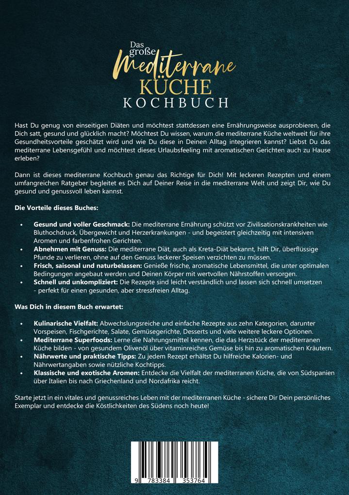 Weitere Ansicht: Das große Mediterrane Küche Kochbuch | Lisa Ackermann