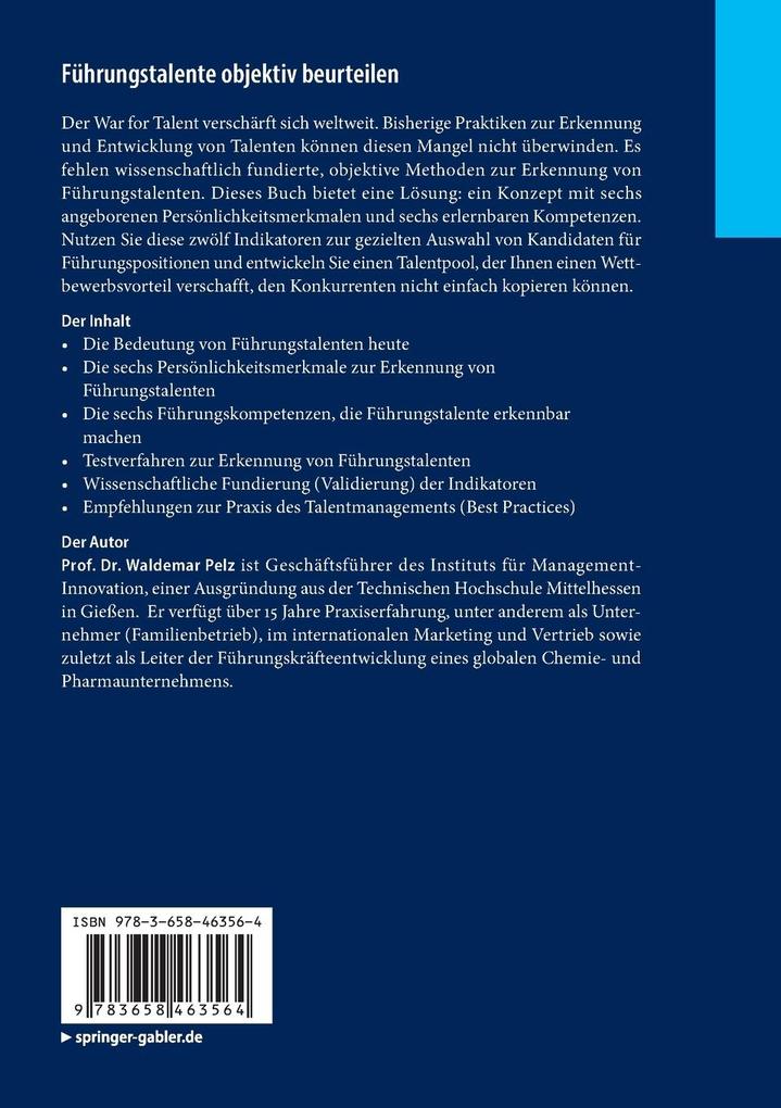Weitere Ansicht: Führungstalente objektiv beurteilen | Waldemar Pelz