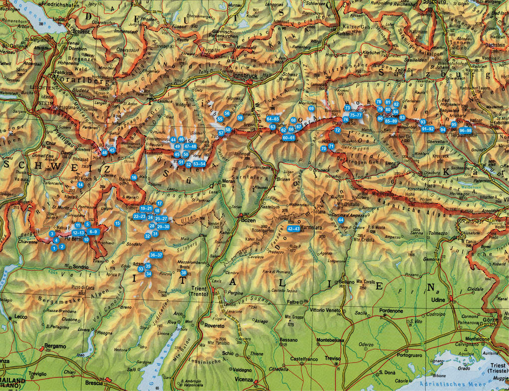 Weitere Ansicht: Hochtouren Ostalpen | Edwin Schmitt, Wolfgang Pusch