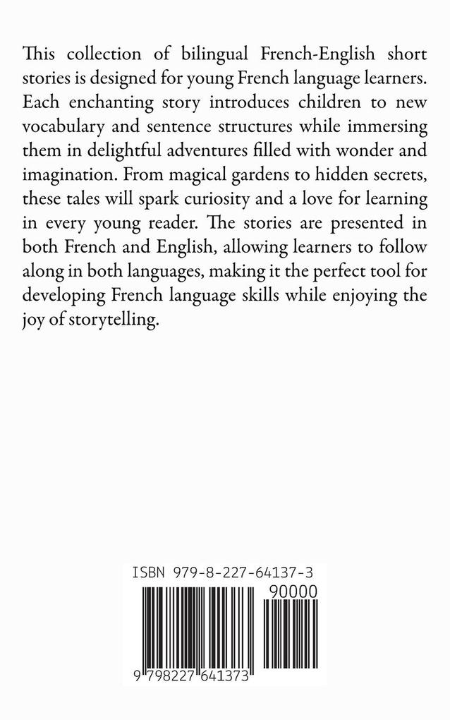 Weitere Ansicht: The Enchanted Chair And Other Bilingual French-English Stories for Kids | Pomme Bilingual