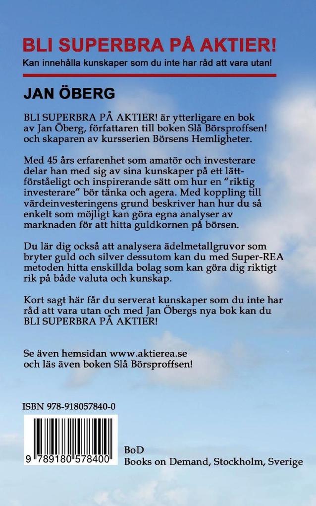 Weitere Ansicht: Bli Superbra På Aktier | Jan Öberg