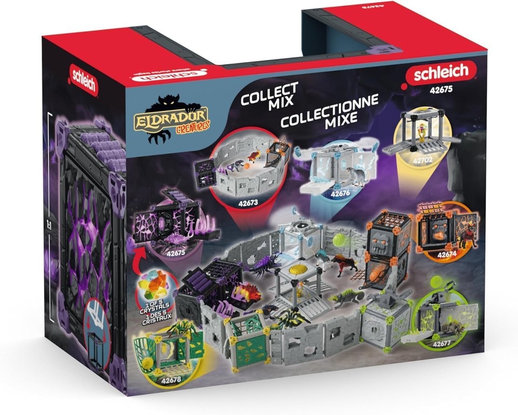 Weitere Ansicht: Schleich 42675 - Eldrador Creatures, BattleCave Schattenassel, Spielset