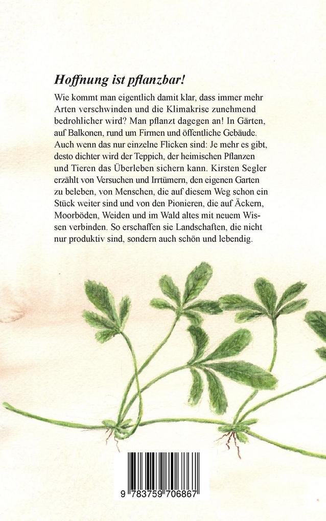 Weitere Ansicht: Die Blumenwiese, das Fingerkraut und die Rettung der Welt | Kirsten Segler