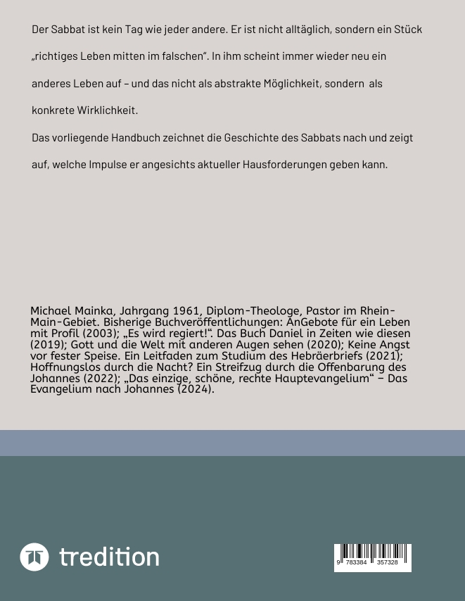 Weitere Ansicht: Ein anderer Tag und ein anderes Leben | Michael Mainka