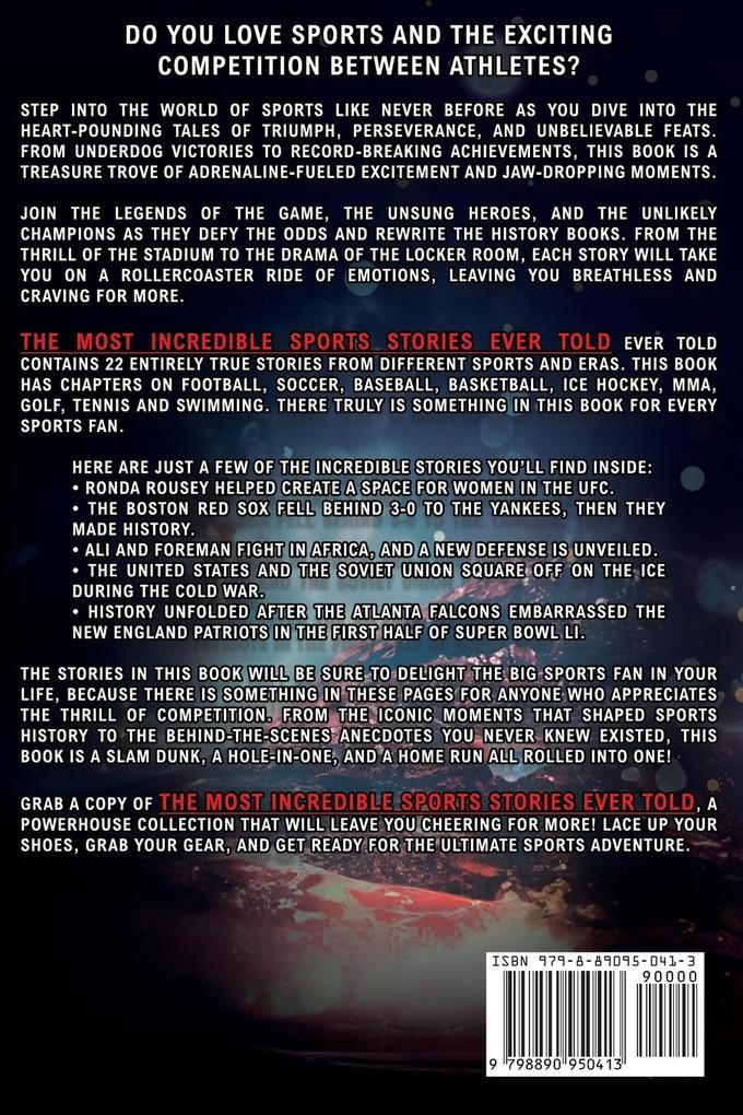 Weitere Ansicht: The Most Incredible Sports Stories Ever Told | Hank Patton