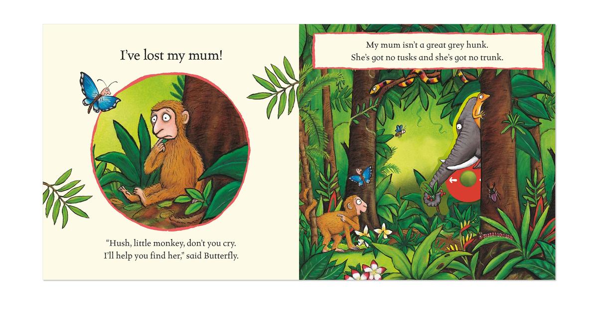 Weitere Ansicht: Monkey Puzzle: A Push, Pull and Slide Book | Julia Donaldson