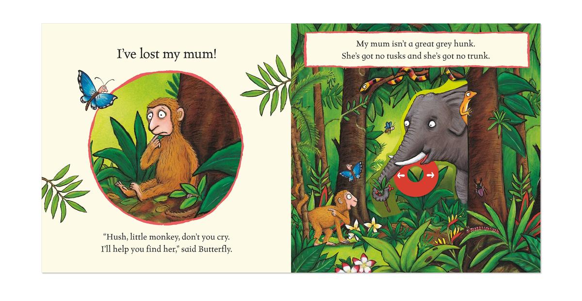 Weitere Ansicht: Monkey Puzzle: A Push, Pull and Slide Book | Julia Donaldson